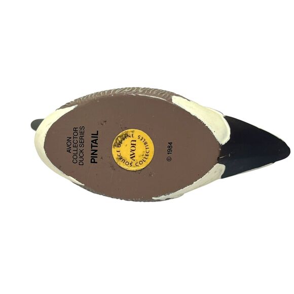 Vintage Avon 1984 Duck Collector Series Figurine Pintail Duck Miniature Decoy - Picture 7 of 7